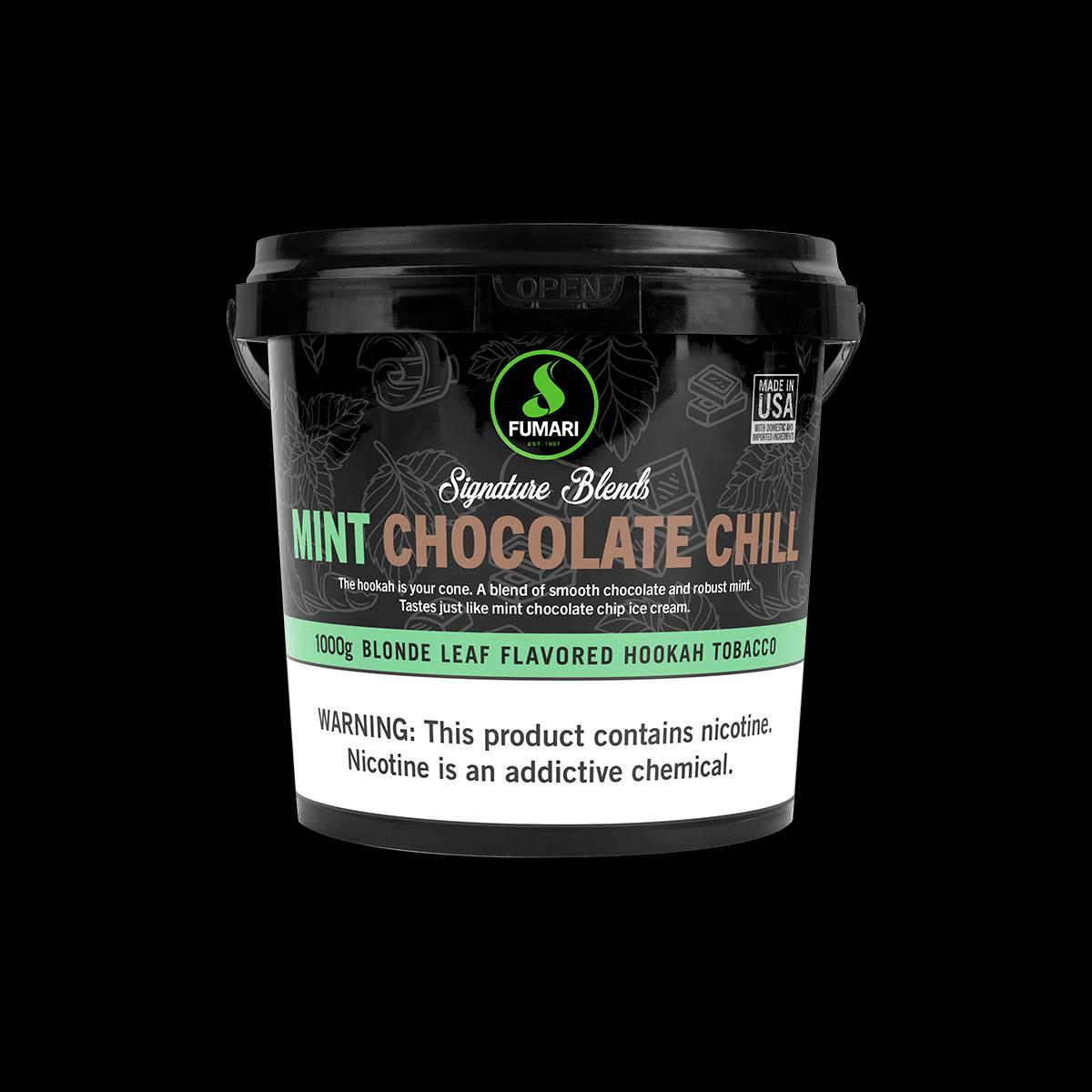 chocolate mint tobacco Fumari Mint Chocolate Chill 1kg buy online hookah shisha tobacco