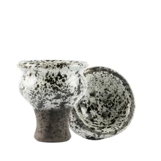 Telamon Classic Glaze Hookah Bowl | White