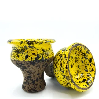 Telamon Classic Glaze Hookah Bowl | Yellow