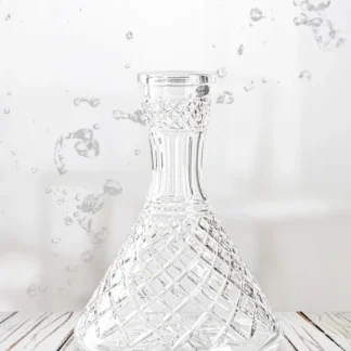 Vessel Crystal Clear Cut 2 Hookah Base