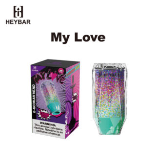 HeyBar E-Hookah Head 25k Disposable My Love