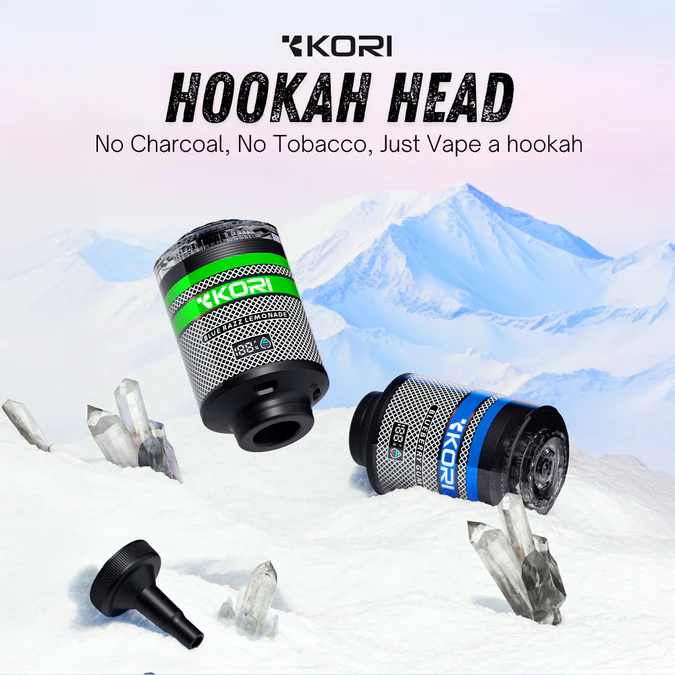 Kori Hookah Head 100k 2 in 1 disposable - Grape Ice