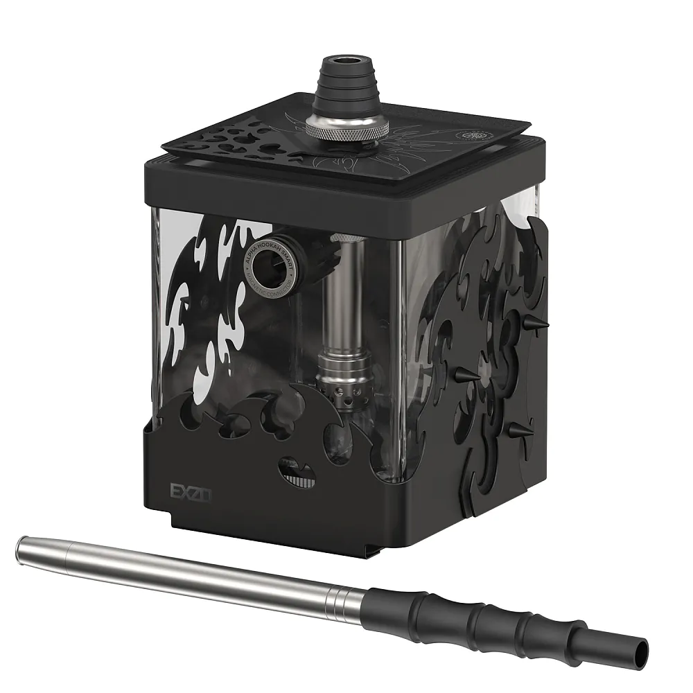 Alpha Hookah - Smart (Exzo Tribal) Black buy online Russian hookah