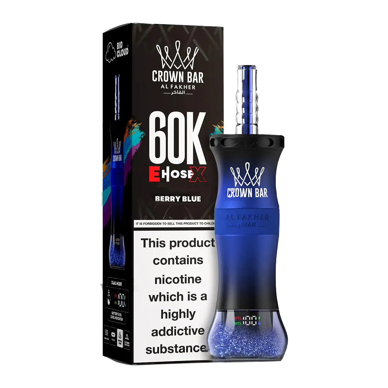circular disposable vape Bang King 36000 Puffs Double Screen Constellation Disposable Vape