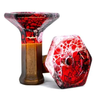 Moon Grand Phunnel Hookah Bowl | Red