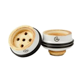 Geometry Killer Hookah Bowl | White
