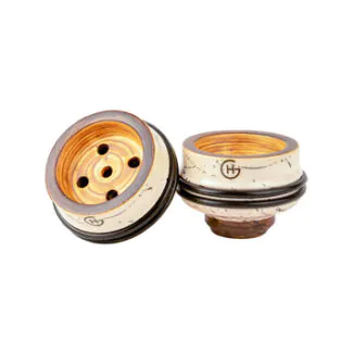 Geometry Killer Hookah Bowl | Brown