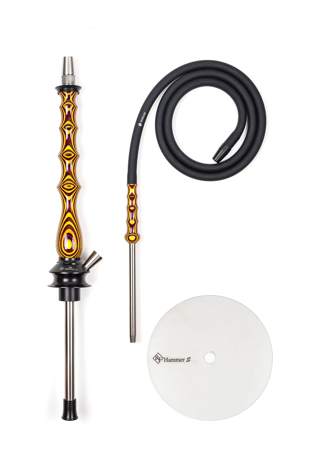 RF Hookah Hummer yellow/purple