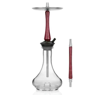 Union Sleek Exotic Wood Hookah