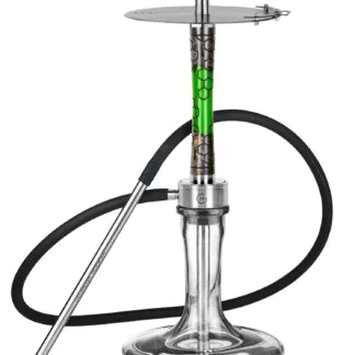 Geometry Hookah Big Bro Stab HoneyComb | Grey-Green