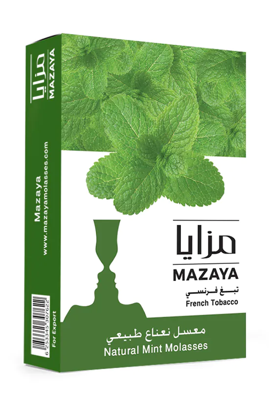 mazaya tobacco wholesale Mazaya hookah shisha tobacco MINTt flavor 250gr