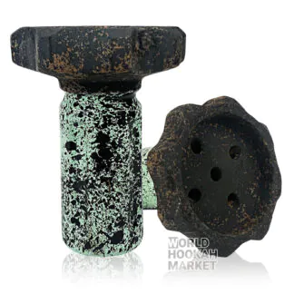 Telamon Gear Clay Hookah Bowl | Green