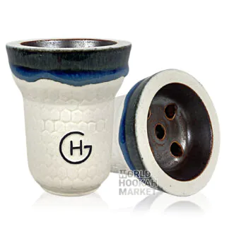 Geometry HoneyComb Bowl | Blue-Black