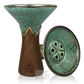 Big Maks King Hookah Bowl | Malachite