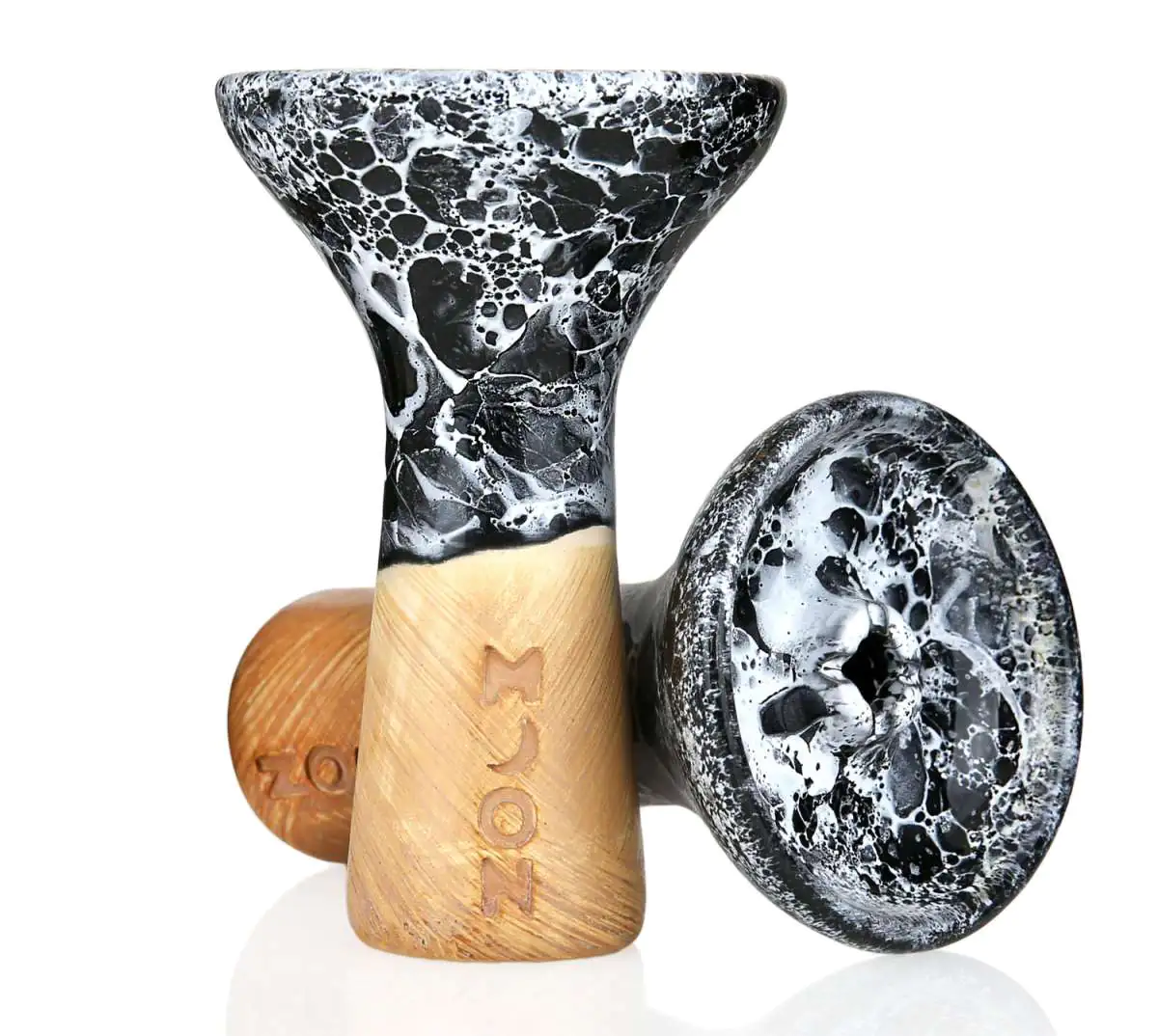 Moon Phunnel | Marble Black