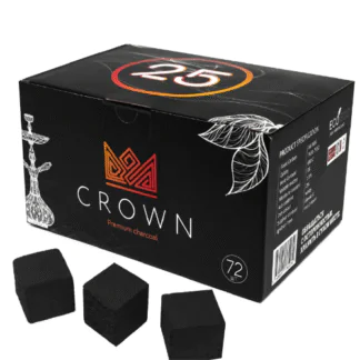 Crown Charcoal 25mm