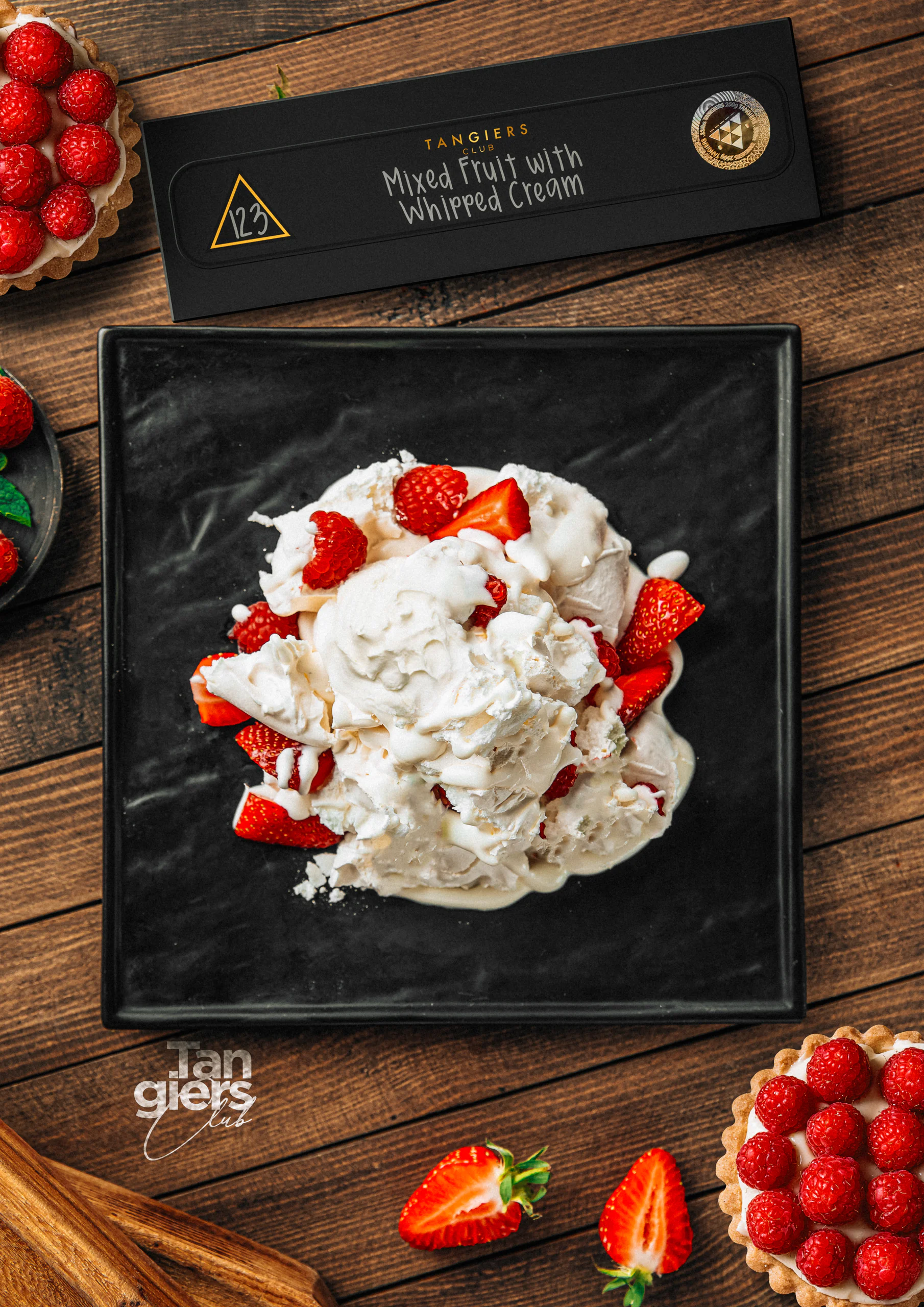 Tangiers Mixed Fruit with Whipped Cream (TC 11) 100gr