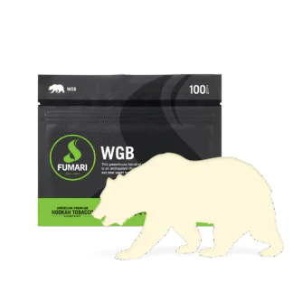 Fumari White Gummy Bear 100gr