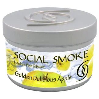 Social Smoke - Golden Delicious Apple 200gr