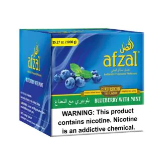 Afzal Blueberry with Mint 250gr