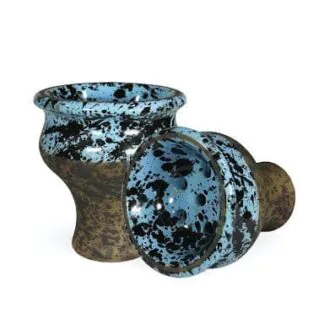 Telamon Classic Glaze Hookah Bowl | Light Blue