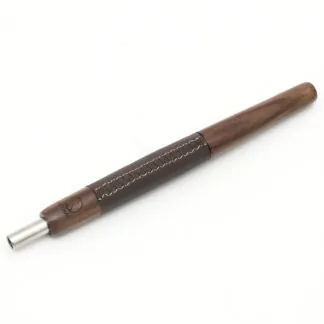 WOOKAH - Mouthpiece Leather Brown WALNUT