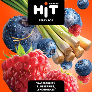 Black Burn HiT - Berry Pop 30G (Raspberries, Blueberries, Lemongrass)