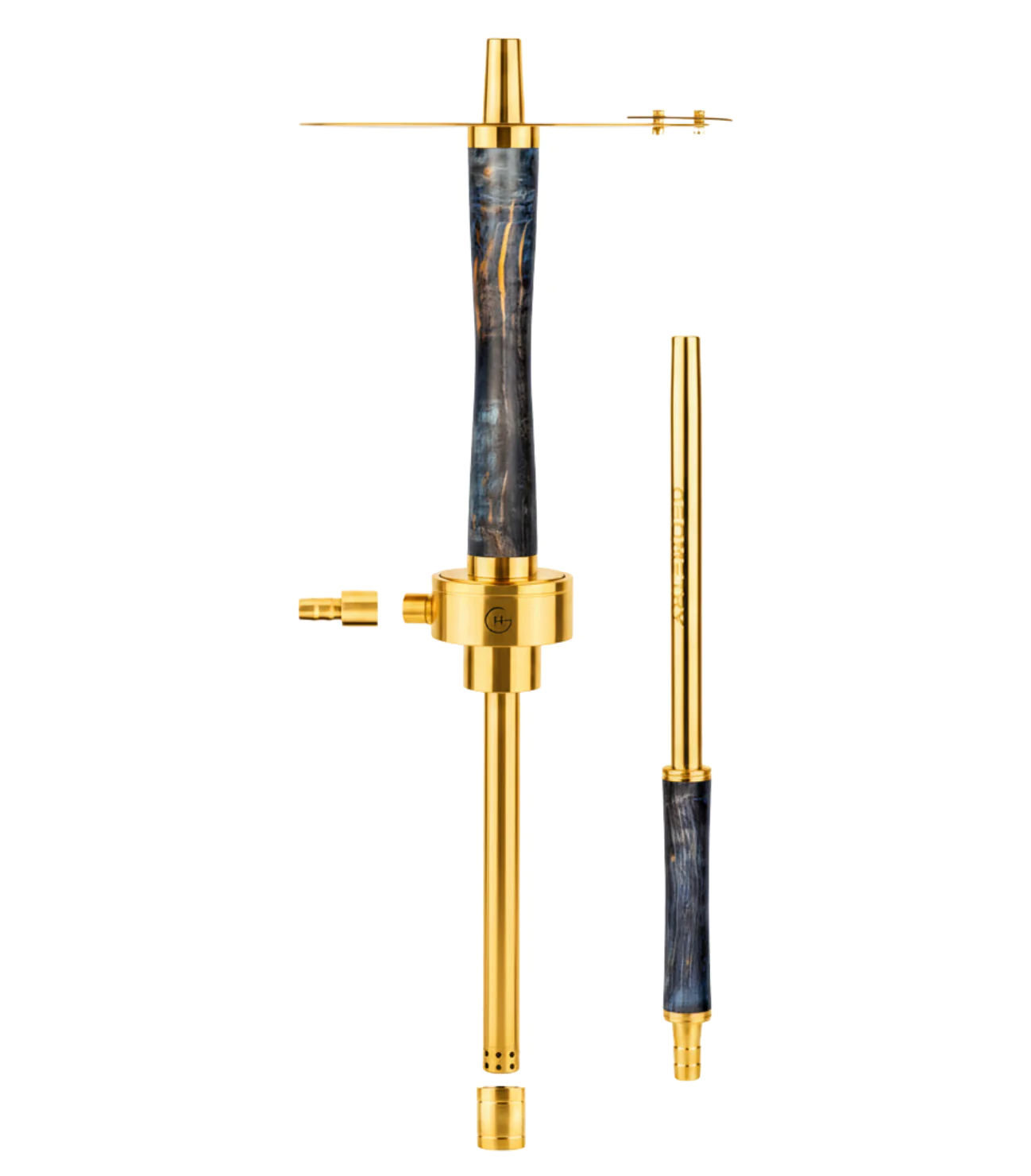 Geometry - Gold Stab Apatit Hookah