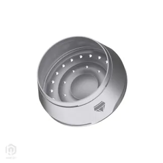 Alpha Hookah Heat Managment - Diamond Silver