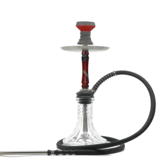 Icon Pomp Hookah Set Red