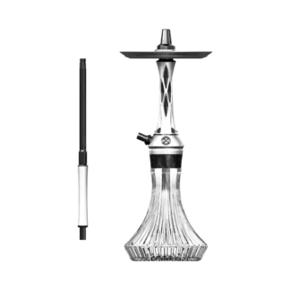 Blade Hookah Mini Silver Black